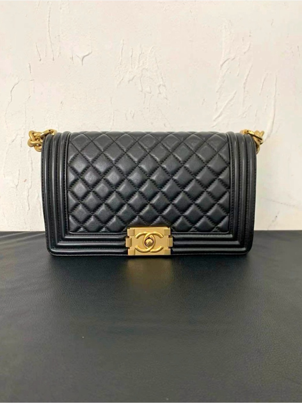 Chanel Lambskin LeBoy Medium